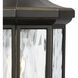 Edition 1 Light 9 inch Antique Bronze Outdoor Wall Lantern, Small