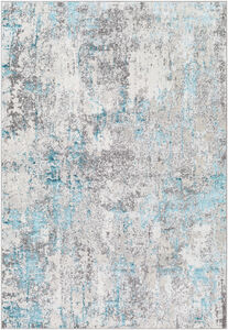 Lustro 108 X 79 inch Blue Rug in 7 x 9, Rectangle