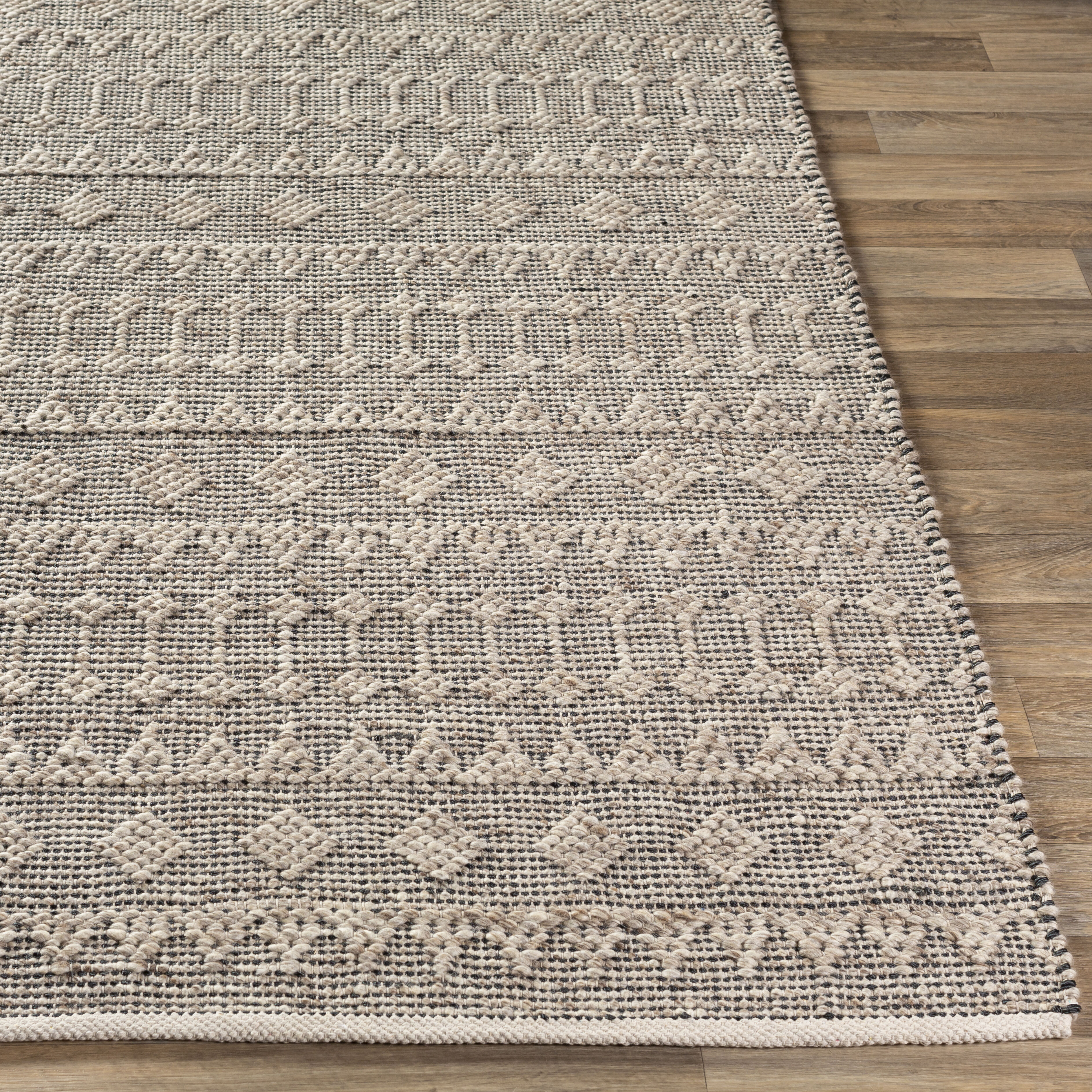 Ingrid 156 X 108 inch Light Beige Rug in 9 x 13, Rectangle