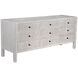 Conrad White Wash Dresser, 9 Drawer