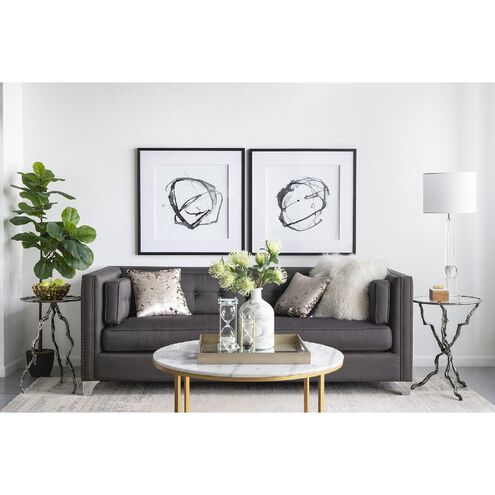 Abstract Black Wall Art