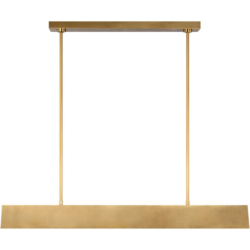 Kelly by Kelly Wearstler Pench 1 Light 42.1 inch Natural Brass Linear Chandelier Ceiling Light
