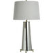 Cameron 33 inch 150.00 watt Grey Smoke and Dark Brass Table Lamp Portable Light