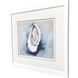 Mollusk Blue and White and Multi Framed Art, Propac