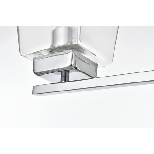 Merrick 4 Light 32 inch Chrome Bath Sconce Wall Light