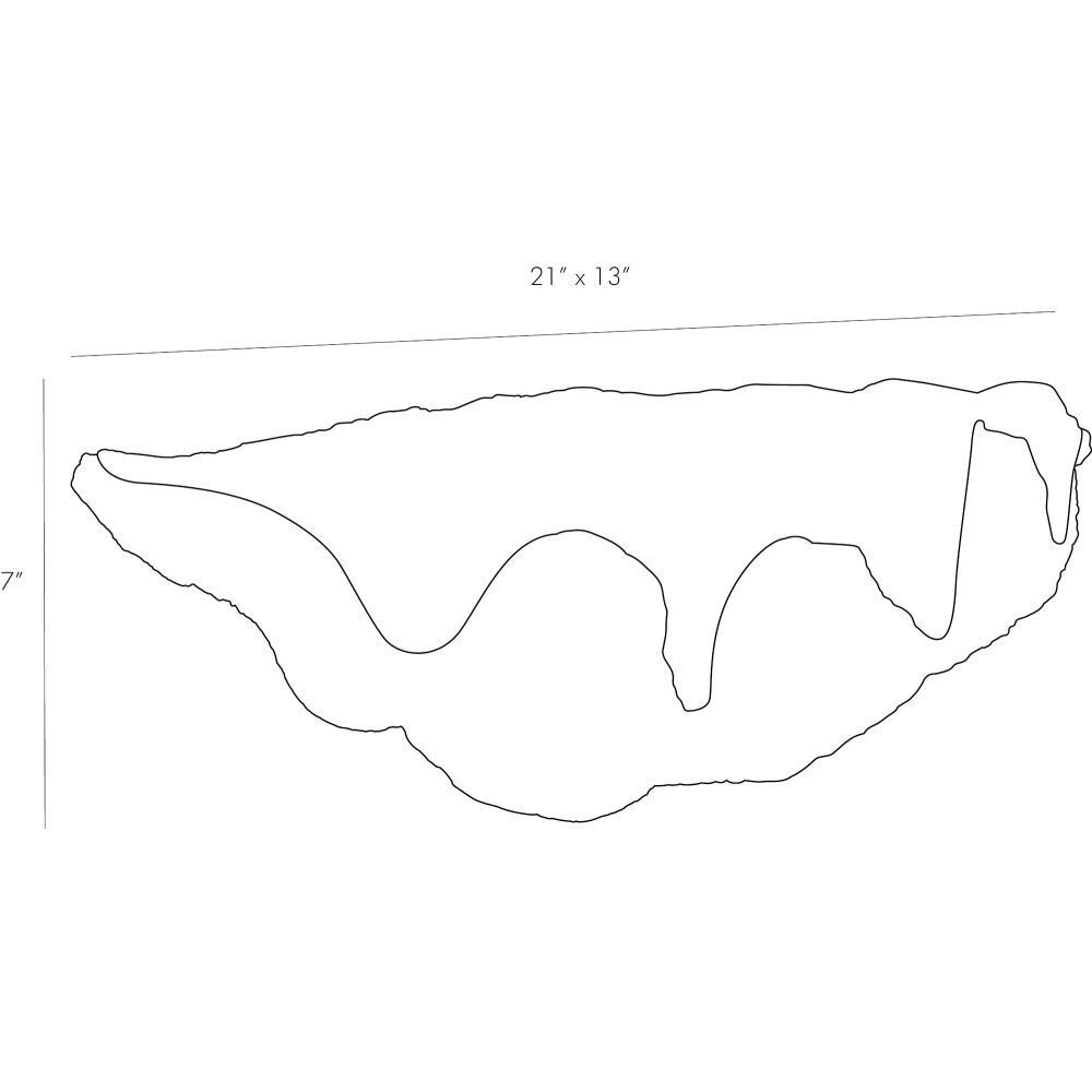 Maurice Faux Marble Centerpiece