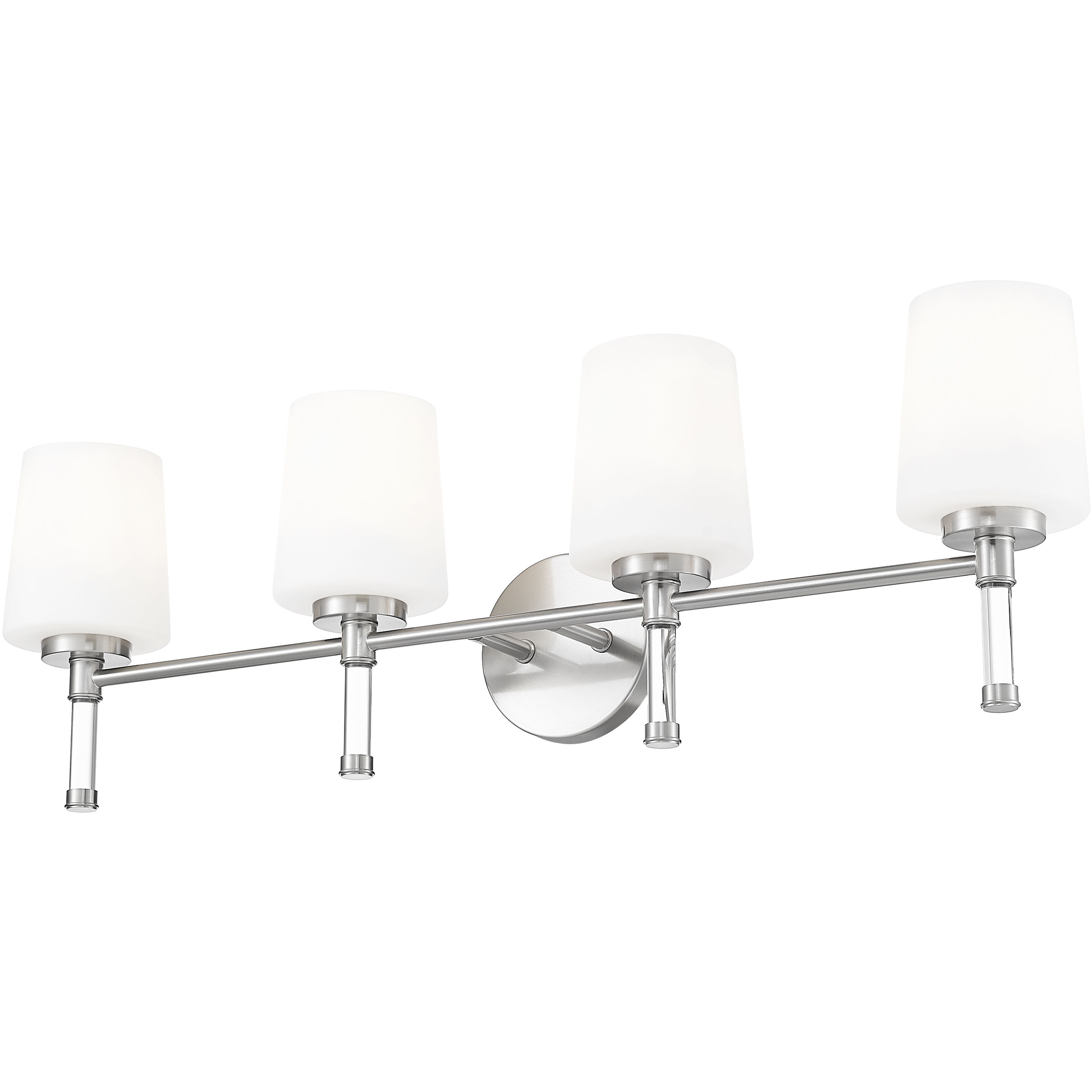 Henri Vanity Wall Light in Brushed Nickel