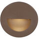 WAC 120V Step Light LED 3 inch Bronze ADA Step and Wall Light in 3000K Warm White LED, WAC Lighting