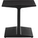 Anvil 24 X 24 inch Black Side Table