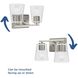 Vertex 2 Light 12.87 inch Brushed Nickel Bath Light Wall Light