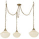 Alora Mood Farrah Multi Pendant Ceiling Light in Brushed Gold
