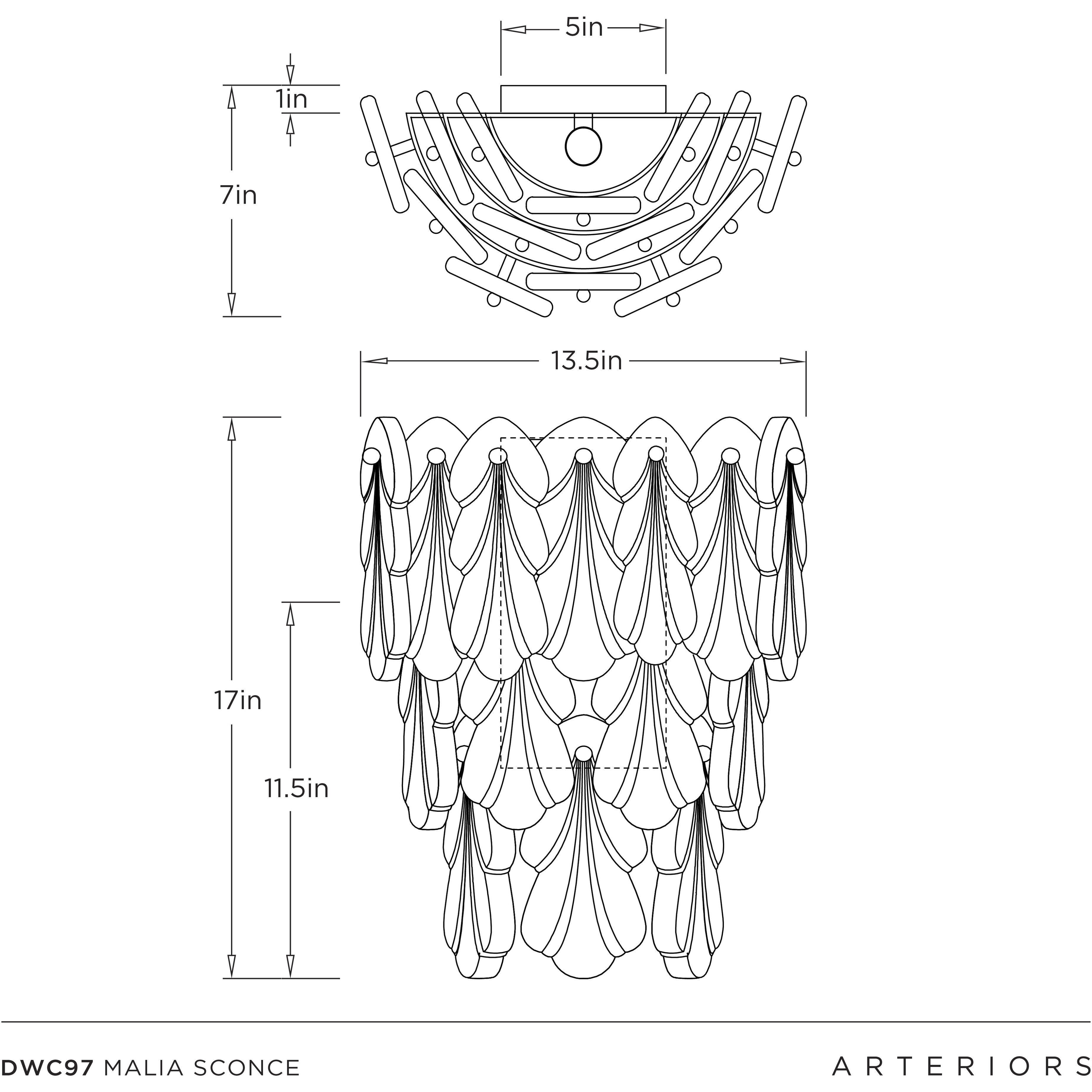 Malia Sconce Wall Light
