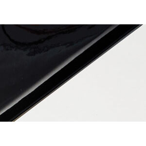 Ambiance Collection 1 Light 12 inch Gloss Black with Matte White Wall Sconce Wall Light