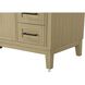 Virginia 84 X 35 inch Honey Brown Bathroom Vanity Cabinet
