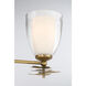 Elowen 2 Light 13.25 inch Legacy Brass Vanity Wall Light