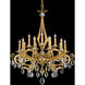 Signature Persephone 15 Light 33.5 inch French Lace Chandelier Ceiling Light