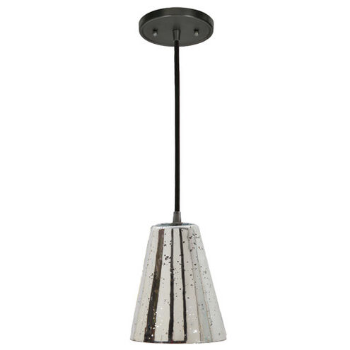 Grand Central 1 Light 6 inch Oil Rubbed Bronze Pendant Ceiling Light
