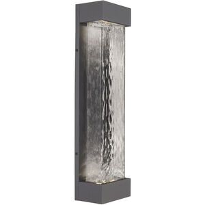Moondew LED 24 inch Graphite Exterior Wall Sconce