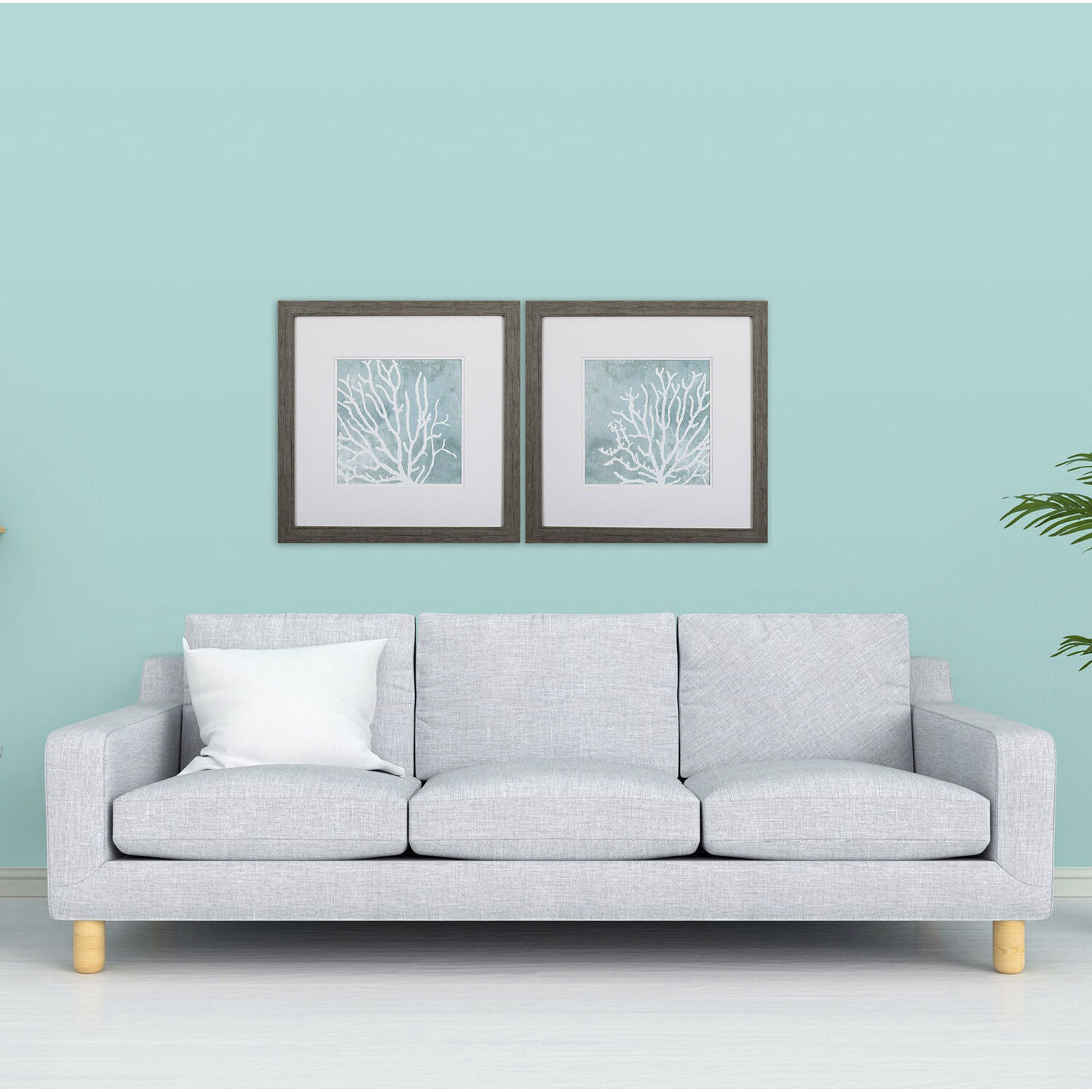 Waterside Green Framed Art, Propac