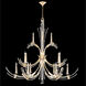 Trevi 15 Light 56 inch Gold Chandelier Ceiling Light