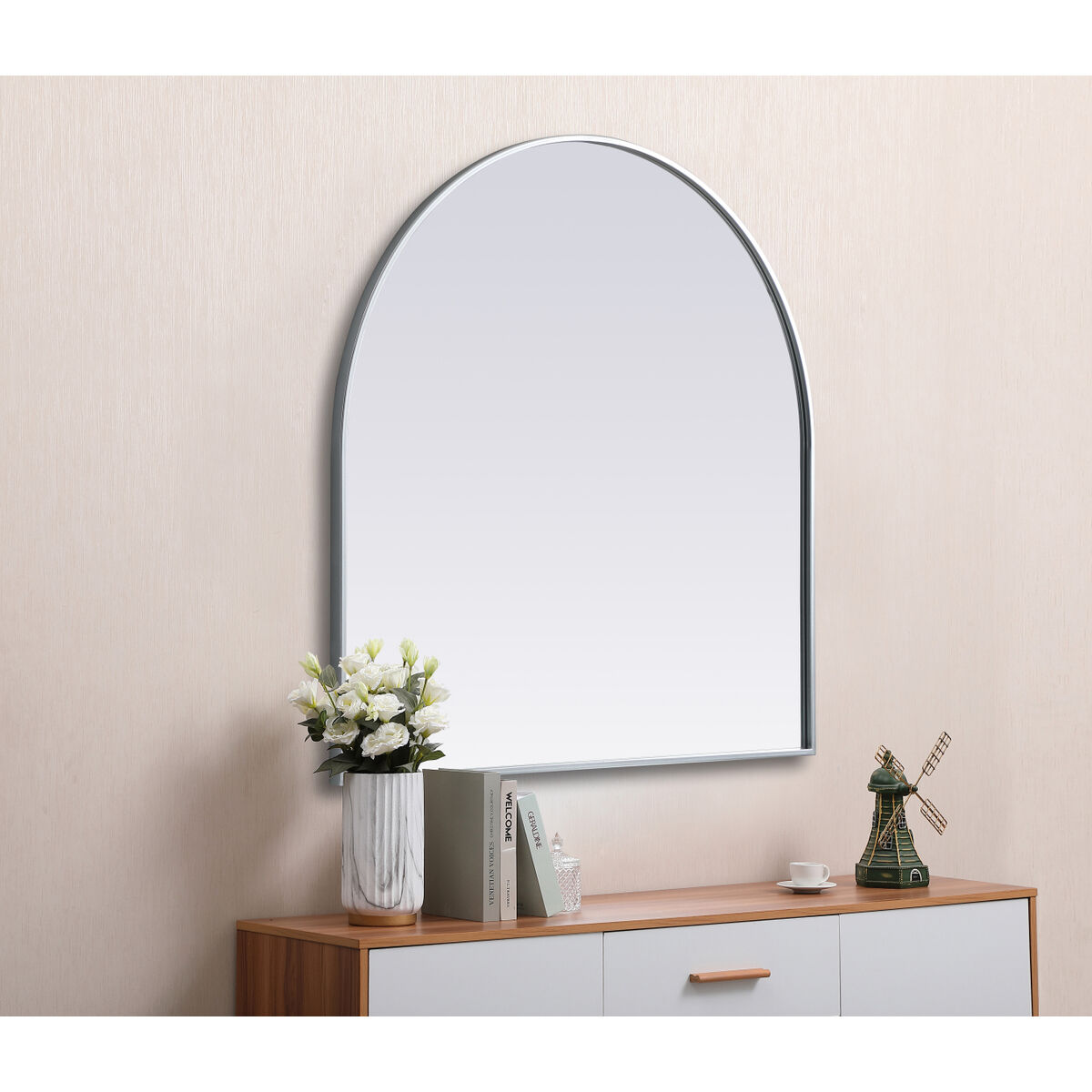Ayra 36 X 36 inch Silver Mirror
