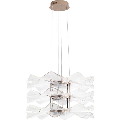 Vetrina LED 23.38 inch Light Gold Pendant Ceiling Light