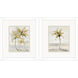 Gold Palm in Paradise Beige and Gray and Neutral Framed Art, Propac