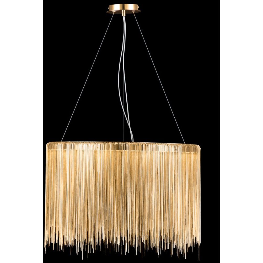 Fountain Ave. LED 24 inch Gold Chandelier Ceiling Light