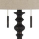 Torrington 32 inch 60.00 watt Rustic Iron Table Lamp Portable Light