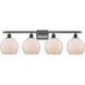 Ballston Farmhouse Chicken Wire LED 36 inch Oil Rubbed Bronze Bath Vanity Light Wall Light, Ballston