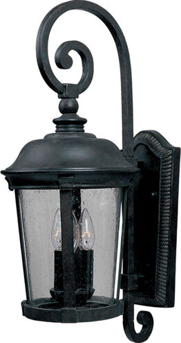 Dover DC 3 Light 32 inch Bronze Outdoor Wall Mount