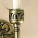 Traditional Brass 1 Light 5 inch Oil Rubbed Bronze Wall Sconce Wall Light