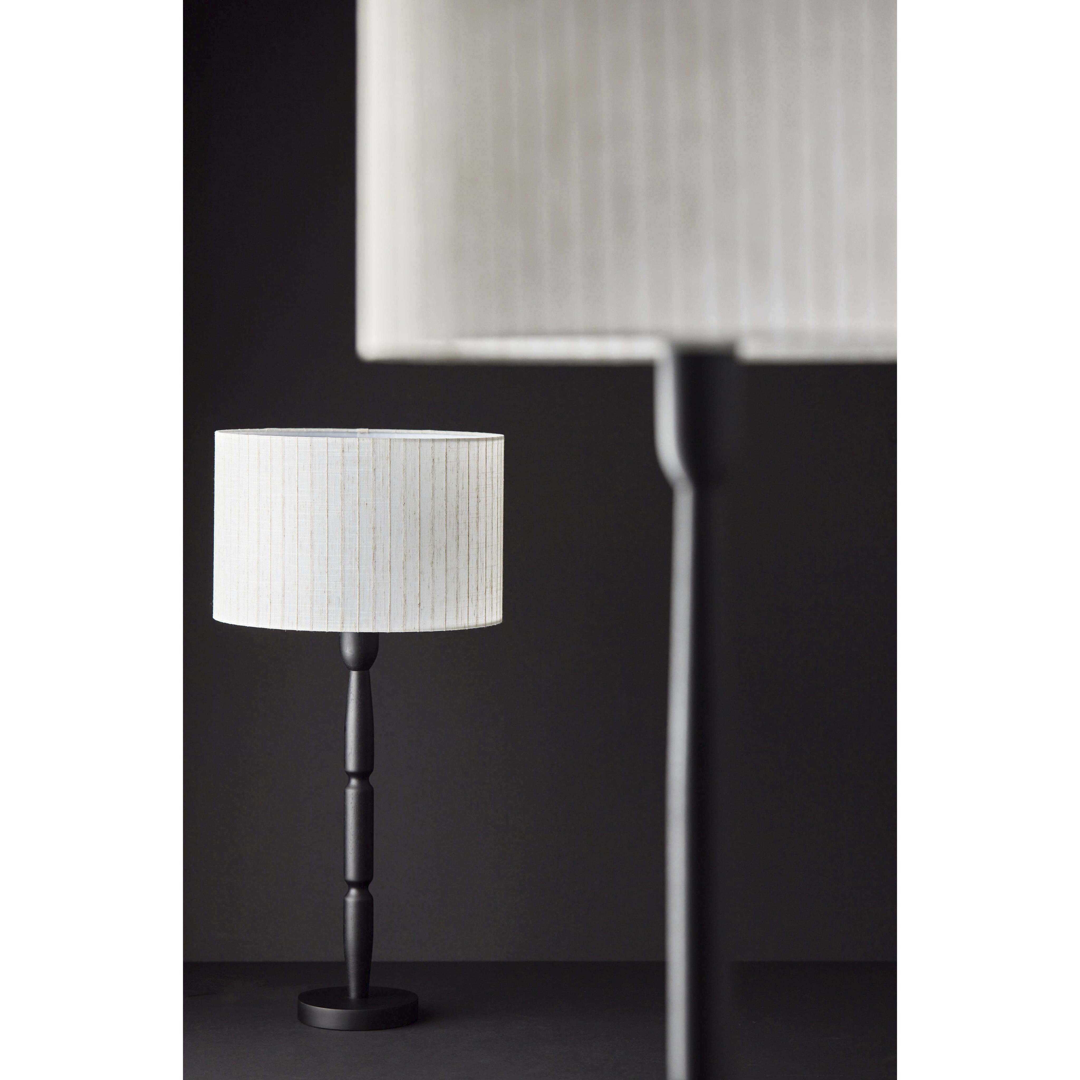Nigel 29 inch 60.00 watt Black Wood Table Lamp Portable Light