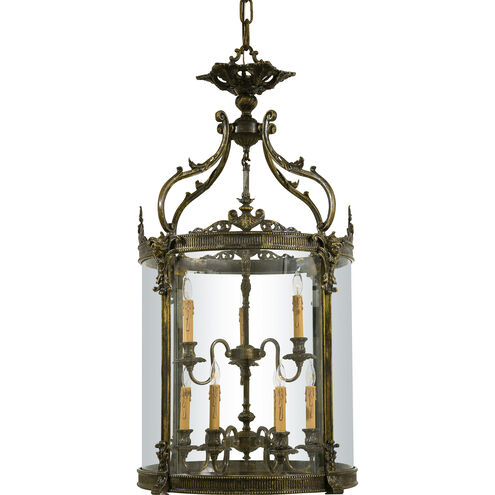 Jonathan 9 Light 24 inch Oxide French Gold Foyer Pendant Ceiling Light