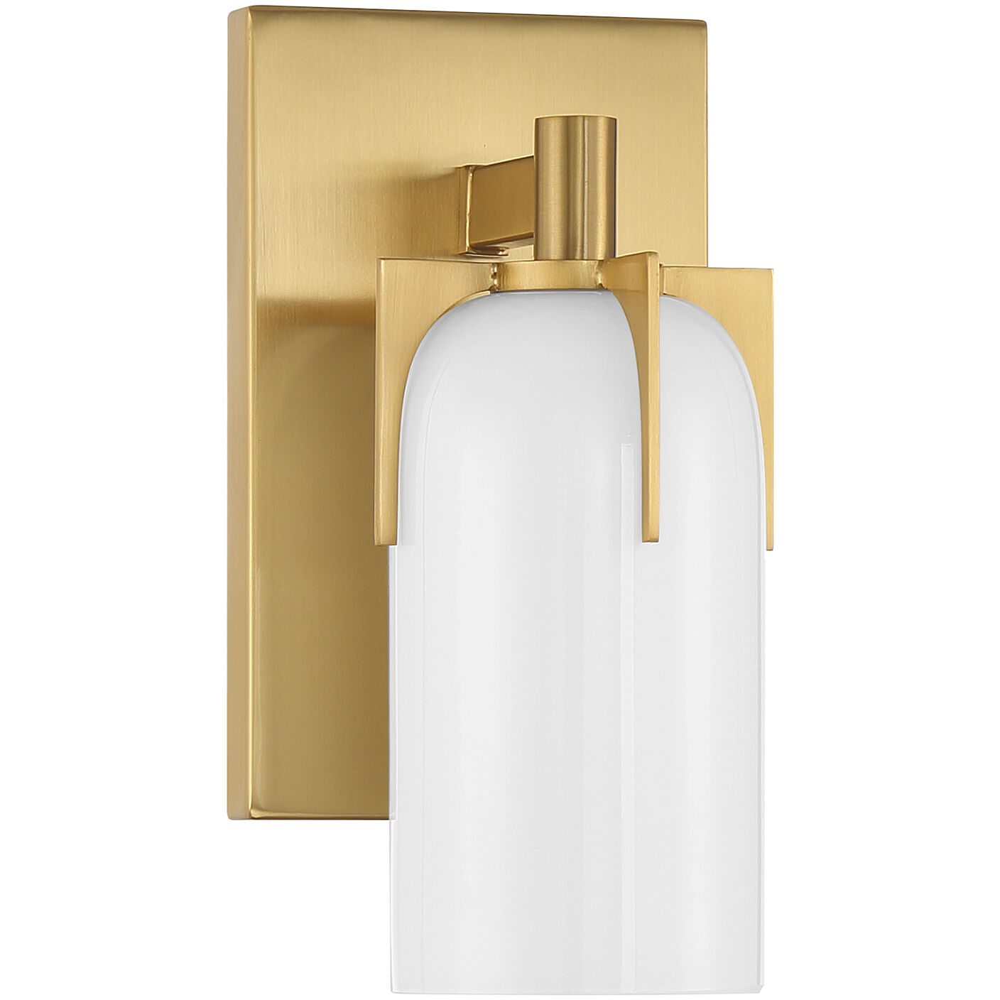 Caldwell 1 Light 4.75 inch Warm Brass Bathroom Vanity Light Wall Light