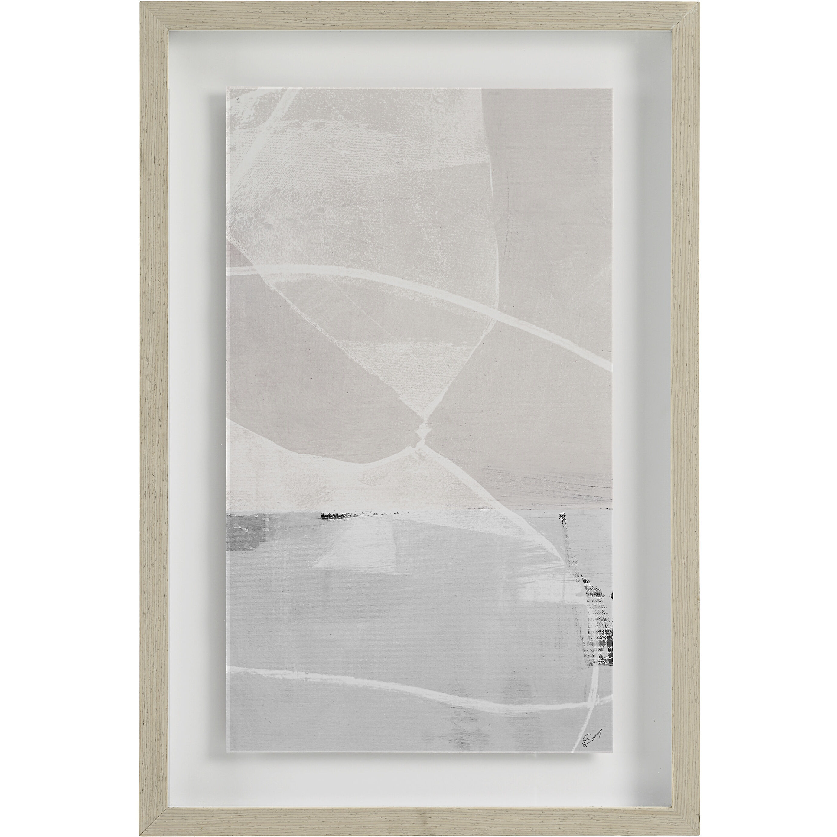 Rovereto Beige and White and Grey Wall Decor, Set of 2