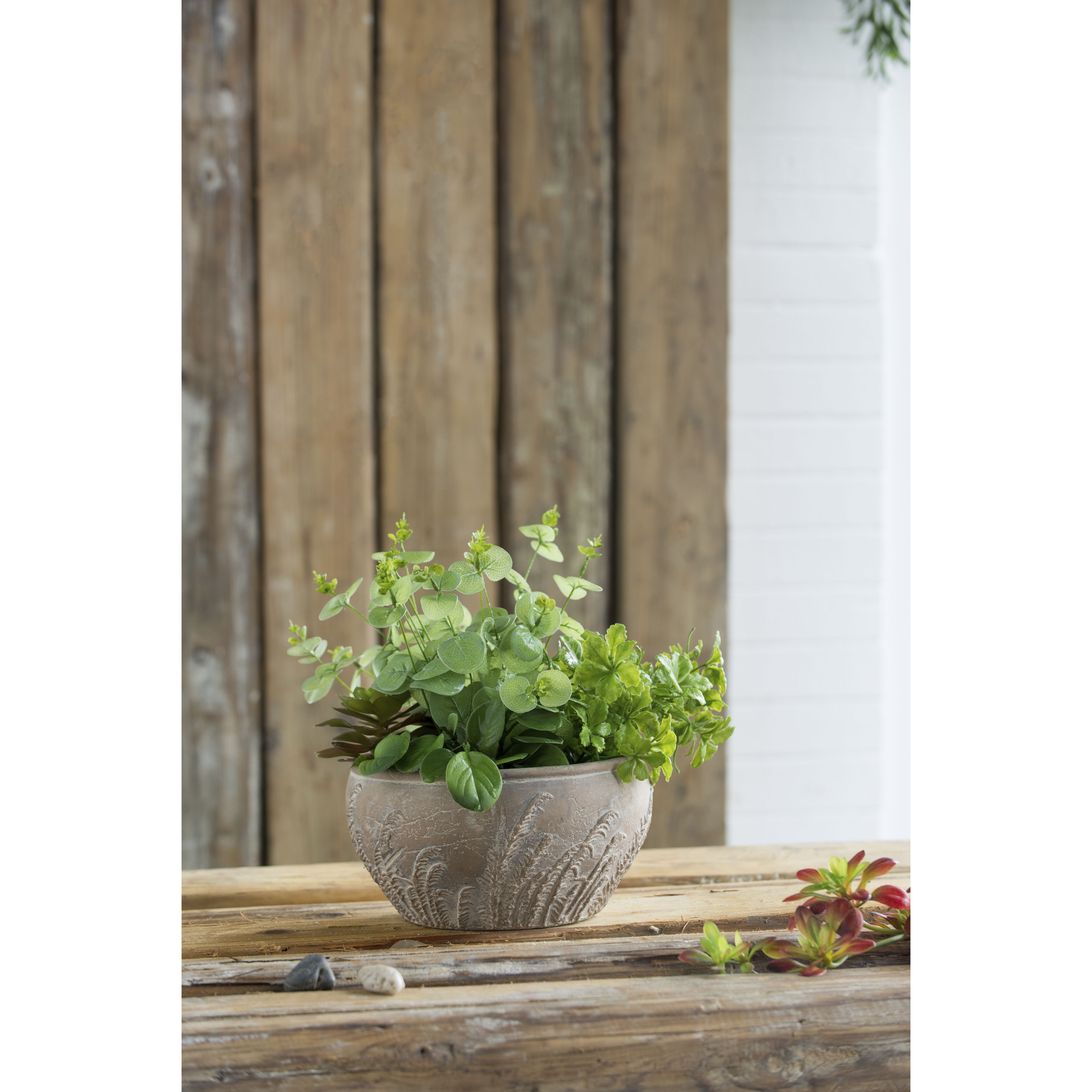 Girl Gray Planter