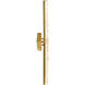 Contour LED 7.2 inch Brass Vanity Light Wall Light