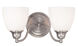 Somerville 2 Light 15.25 inch Bathroom Vanity Light