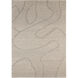 Contempo Black and Beige Indoor Rug