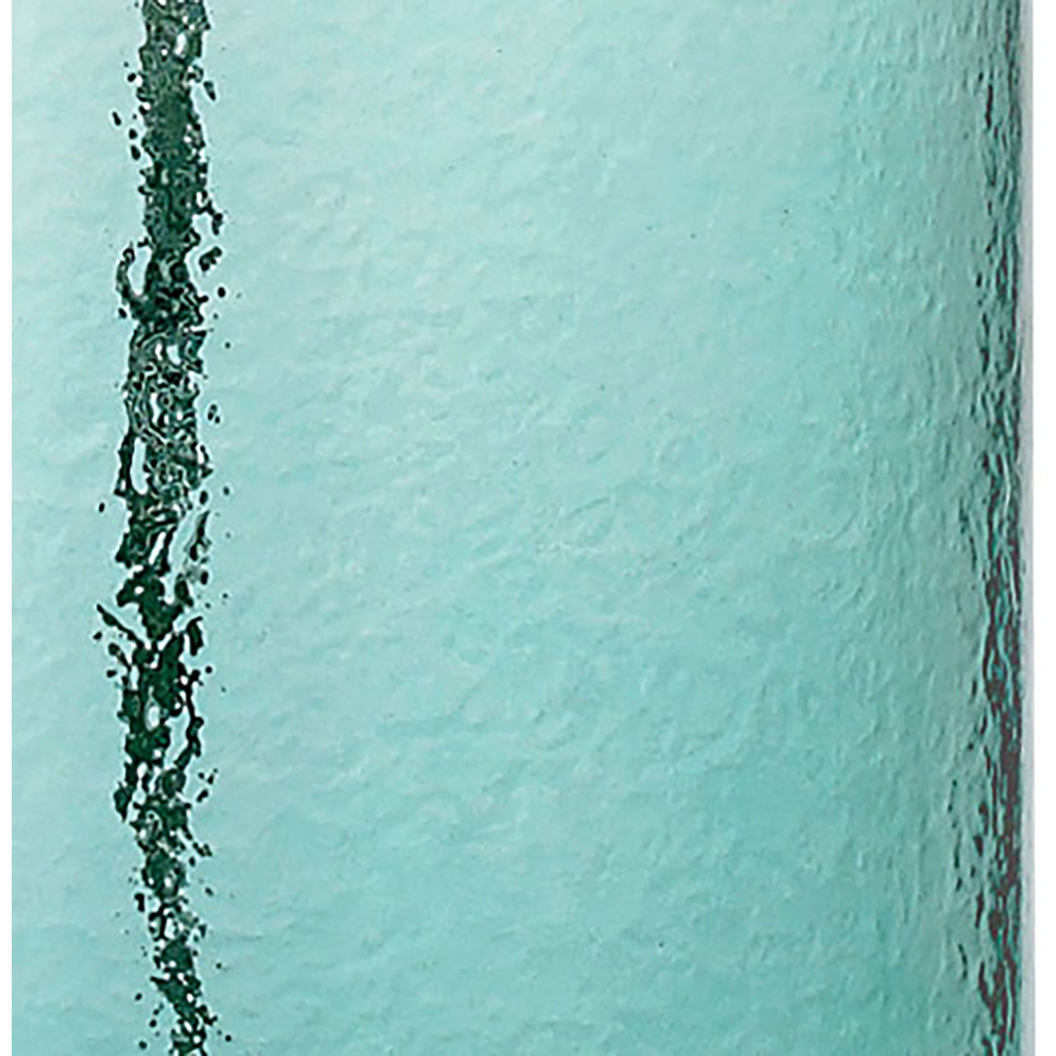 Glass Bottle 30 inch 150 watt Aqua Table Lamp Portable Light