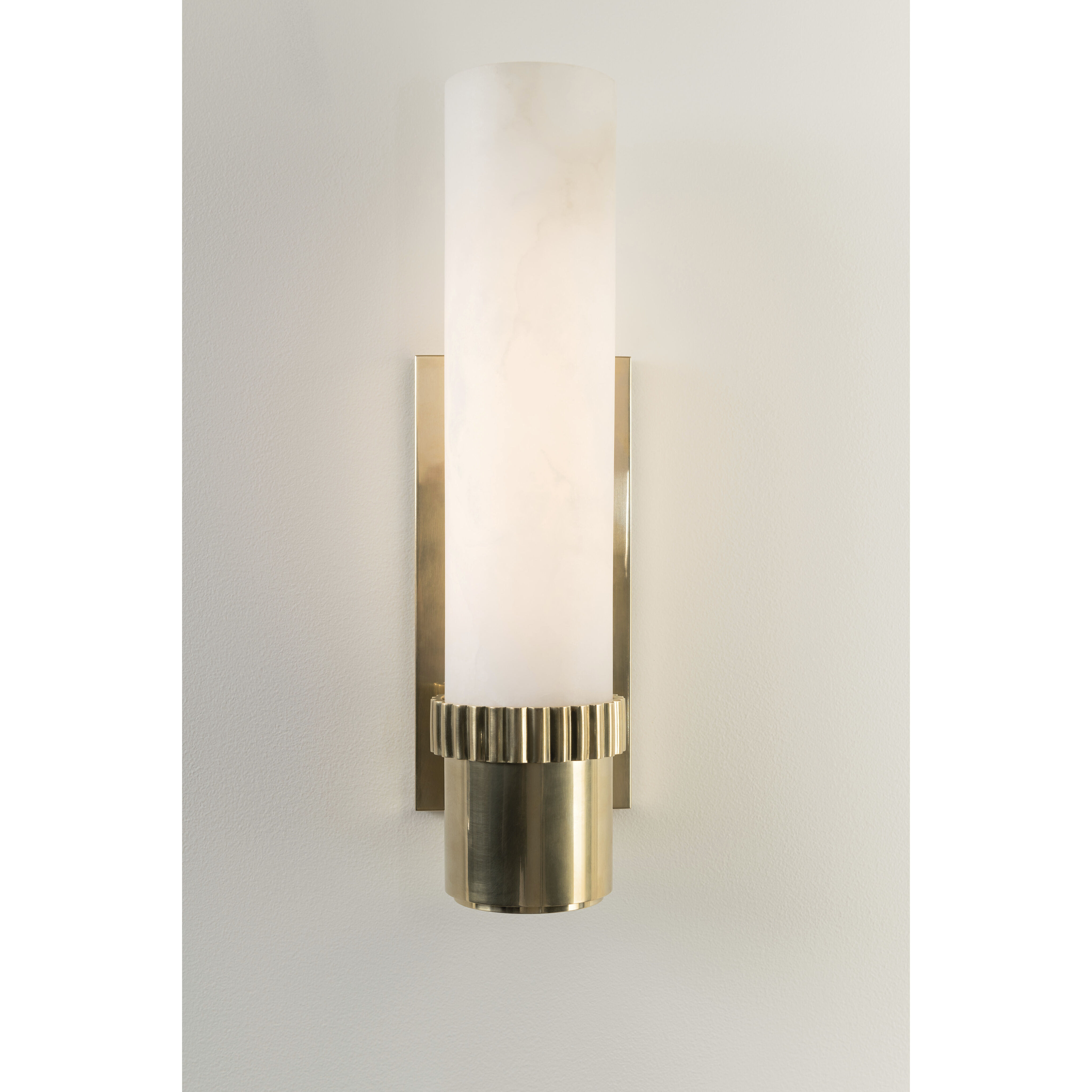 Argon LED 4.25 inch Aged Brass ADA Wall Sconce Wall Light