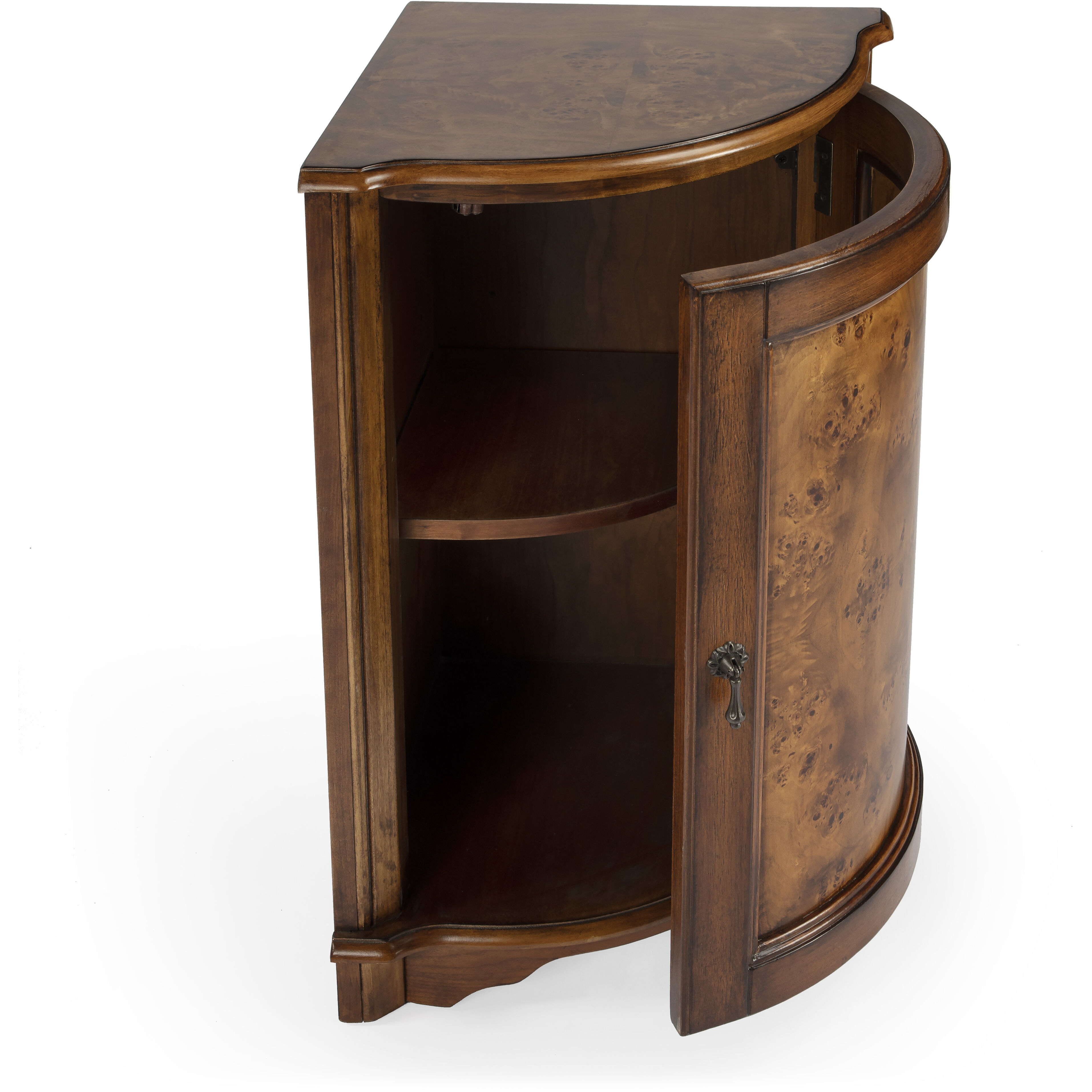 Masterpiece Durham  Olive Ash Burl Chest/Cabinet