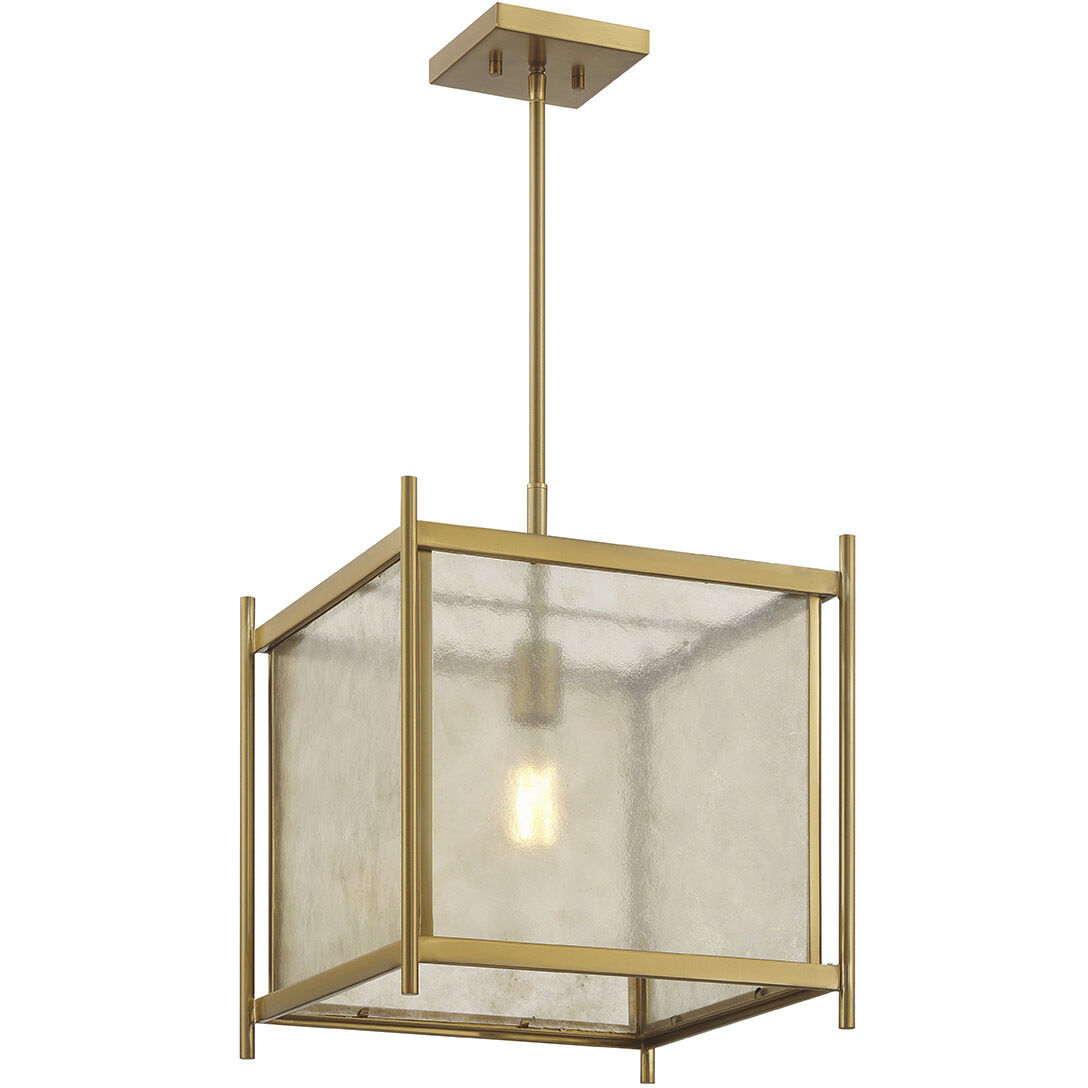 Jacobs 1 Light 14 inch Warm Brass Pendant Ceiling Light