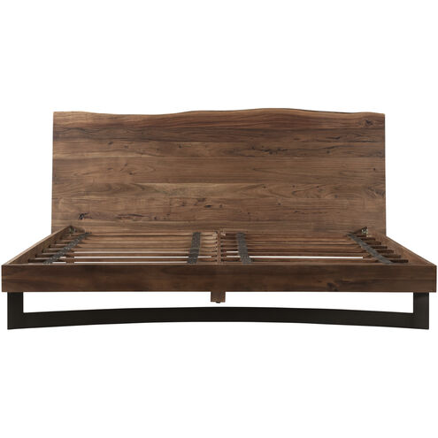 Bent Brown Bed, King