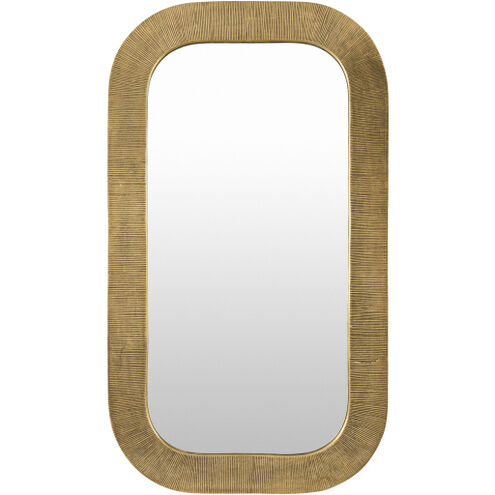 Enya 45.5 X 26 inch Plated Wall Mirror