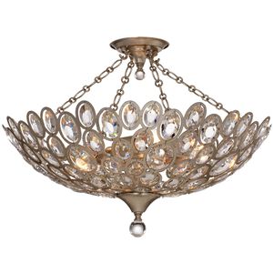 Sterling 5 Light 24.25 inch Distressed Twilight Flush/Semi Flush Ceiling Light 