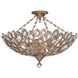 Sterling 5 Light 24.25 inch Distressed Twilight Semi Flush Ceiling Light