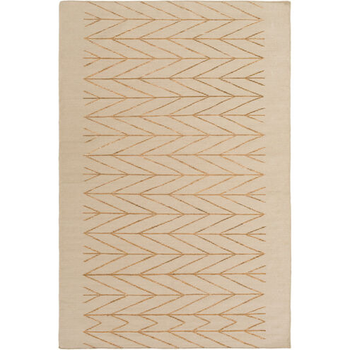 Dasher 120 X 96 inch Brown and Neutral Area Rug, Wool, Cotton, and Viscose