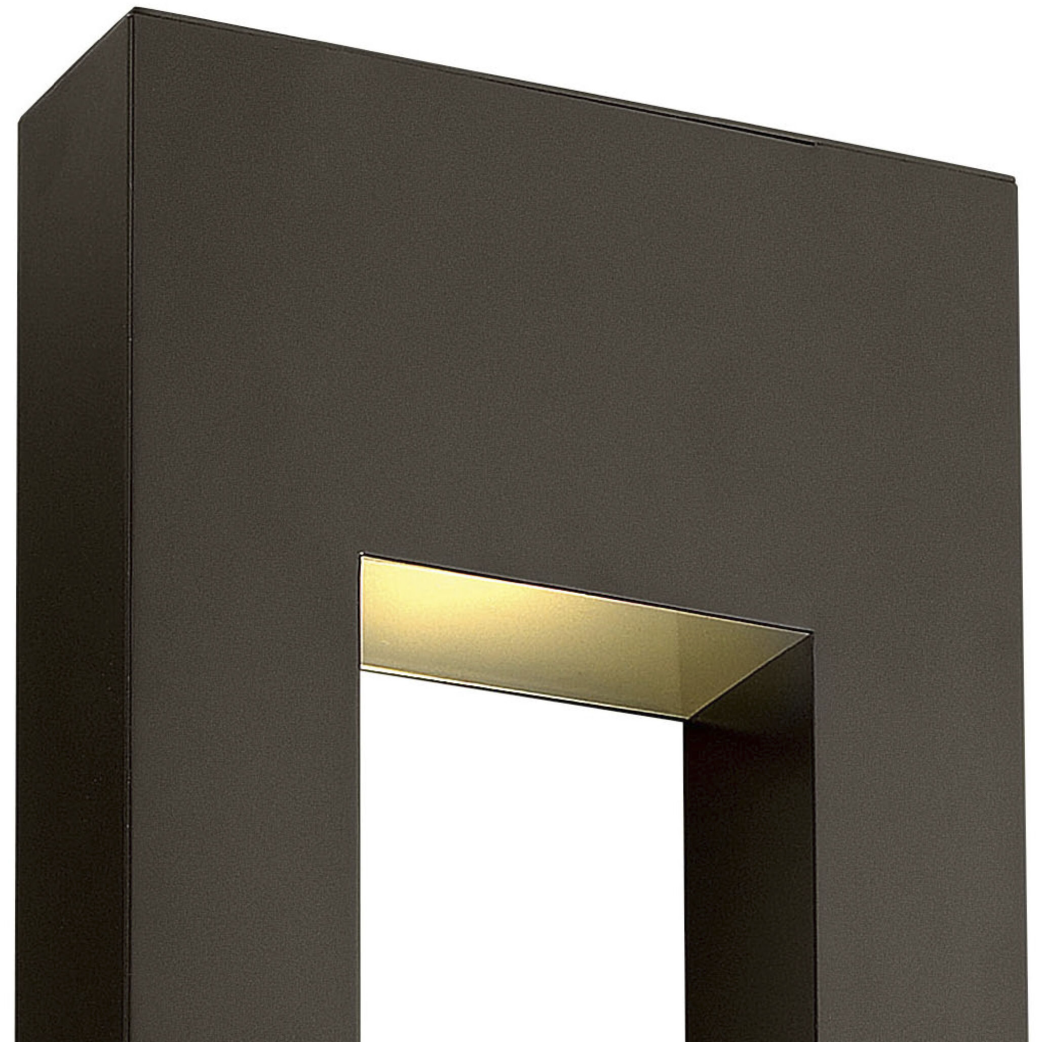 Atlantis LED 36 inch Bronze Outdoor Wall Mount Lantern, Extra Large